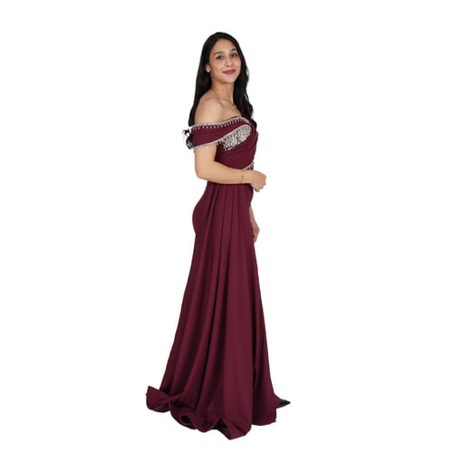 فستان سهرة موديل 853