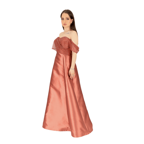 فستان سهرة موديل 712