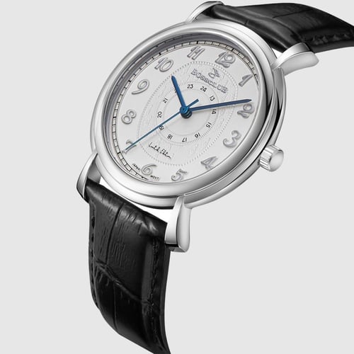 ساعة رجالية جلد بوس كلوب 256024