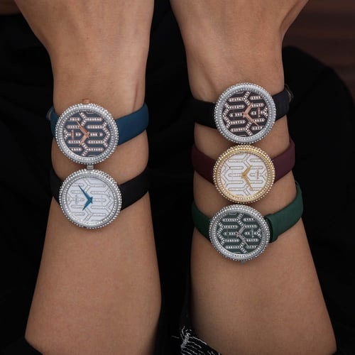 ساعة نسائية جلد كارديال 20552