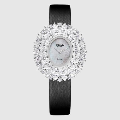 ساعة نسائية جلد كارديال 254002