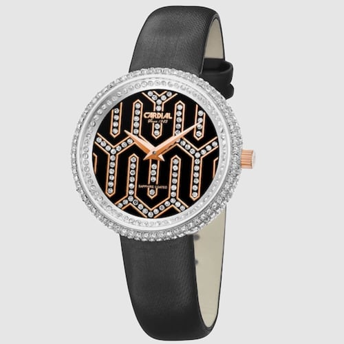 ساعة نسائية جلد كارديال 20552