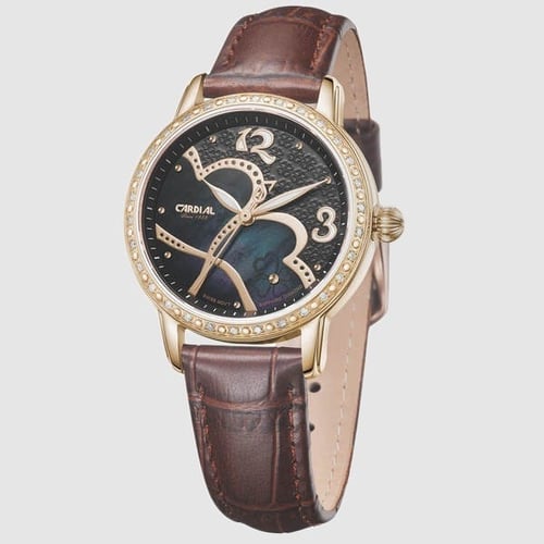 ساعة نسائية ألماس كارديال 21518