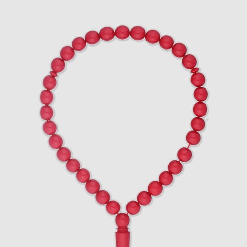 مسبحة رجالية عنابي كارديال 255201