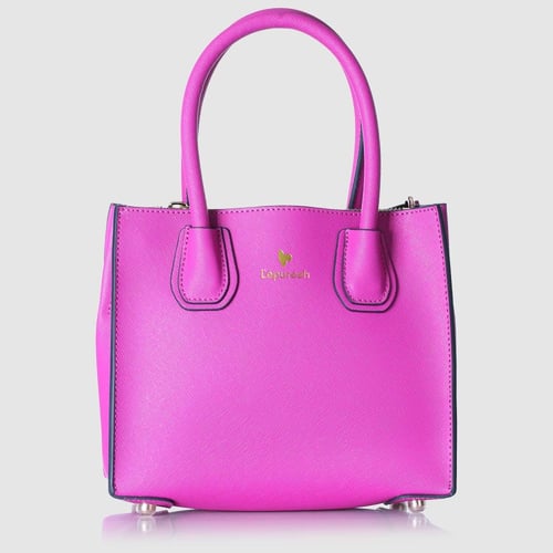 شنطة نسائية ليبوريه لون زهري 225599