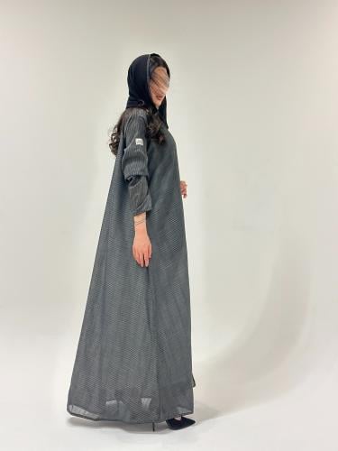 عباية لنن هندي رسمه ناعمة توفيس