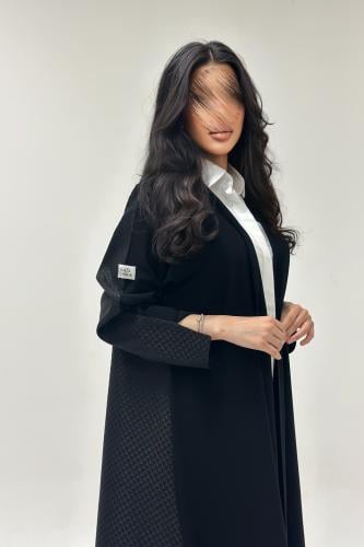 عباية كريب مع تفته كلوش