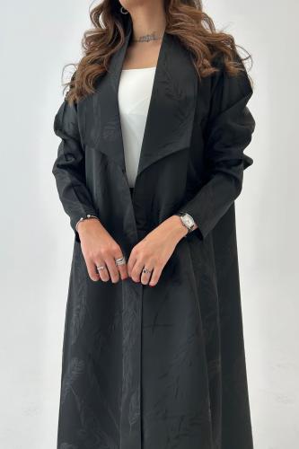 عباية تفتة ايطالي مع ياقة