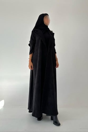 عباية شامواه مقلم قصة ربع كلوش