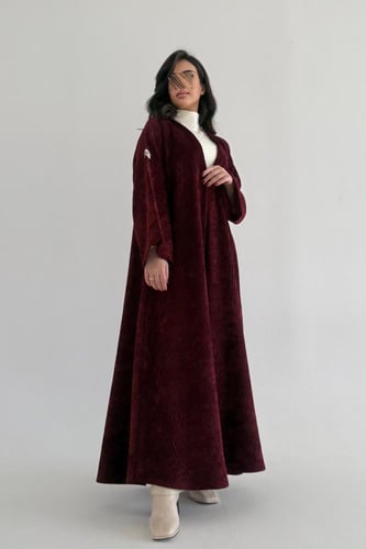 عباية من الصوف الايطالي قصة ربع كلوش