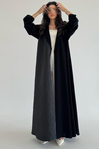 عبايه كريب مع جاكار قصة نص كلوش