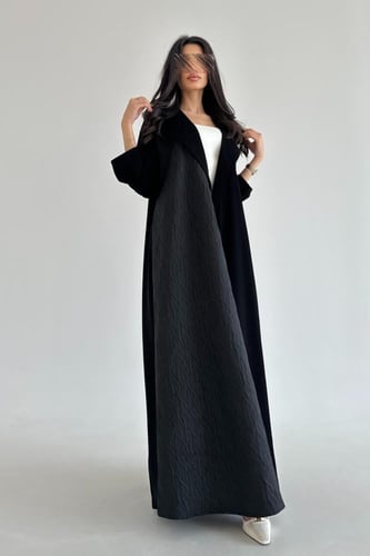 عبايه كريب مع جاكار قصة نص كلوش