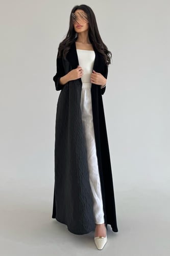 عبايه كريب مع جاكار قصة نص كلوش