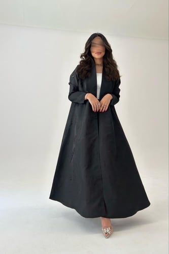 عباية تفتة ايطالي مع ياقة