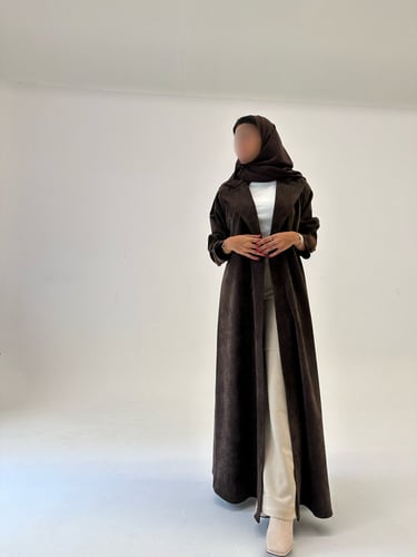 عباية شامواه ايطالي مقلم قصة ربع كلوش