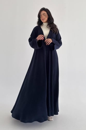 عباية صوف أيطالي قصة ربع كلوش