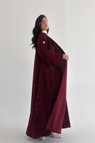 عباية من الصوف الايطالي قصة ربع كلوش