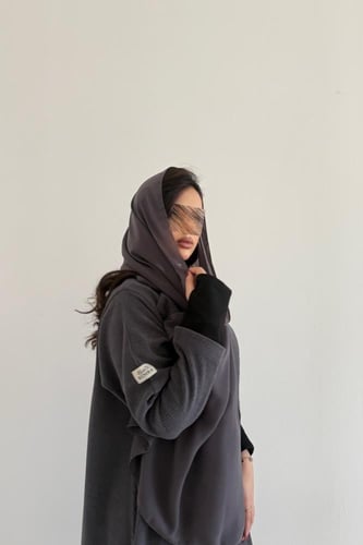 عباية صوف ايطالي قصة ربع كلوش