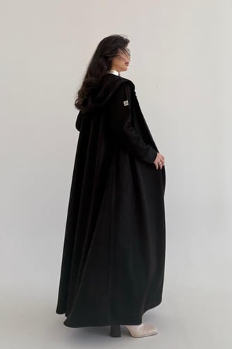 عباية شامواه مع قبعة