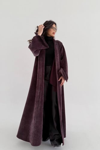 عباية صوف ايطالي ربع كلوش