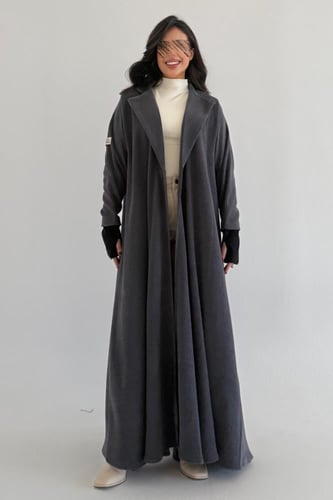 عباية صوف ايطالي قصة ربع كلوش