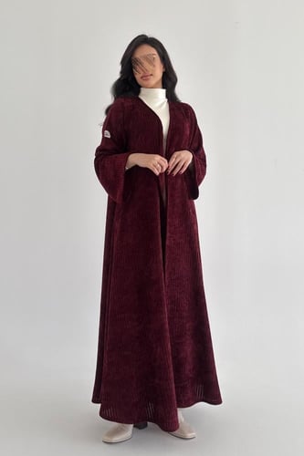 عباية من الصوف الايطالي قصة ربع كلوش