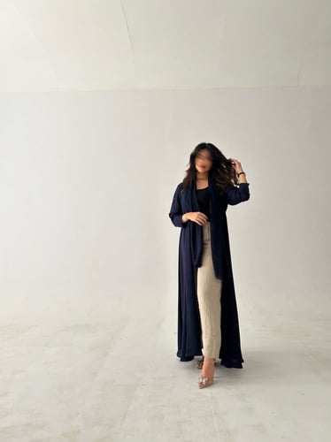 عباية من الكريب البارد نص كلوش