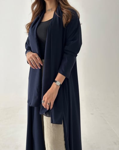 عباية من الكريب البارد نص كلوش