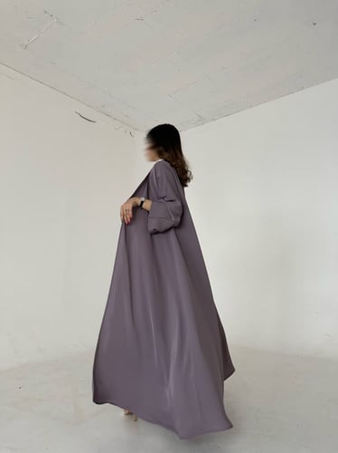 عباية ناعمة كريب قصة نص كلوش