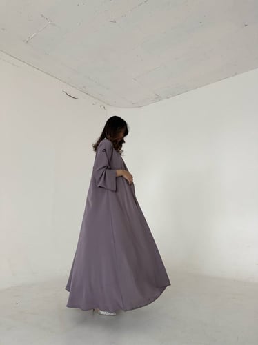 عباية ناعمة كريب قصة نص كلوش