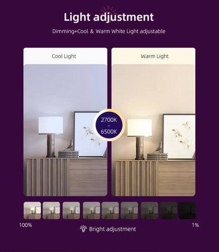 لمبة ليد ذكية (شمعه) 7W