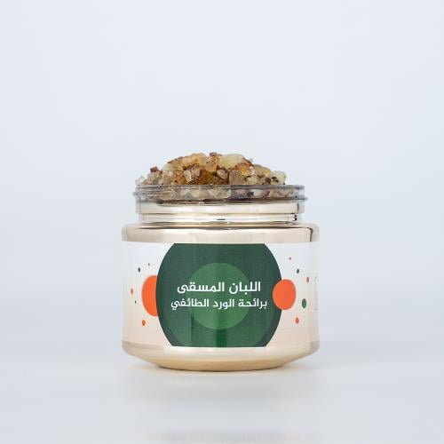 لبان مسقى بالورد الطائفي 80 جرام بخور عُماني بروائ...