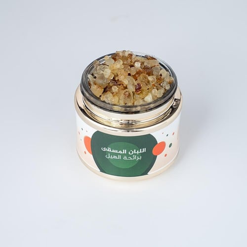 لبان بخور عماني مسقى بالهيل 80 جرام ثنائي روعة يعط...