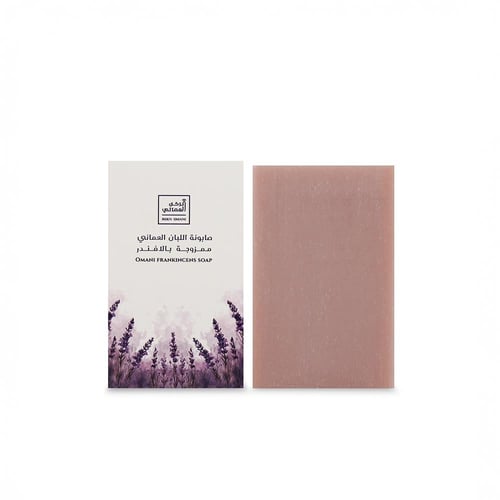 صابون اللبان العماني ممزوج بزيت اللافندر 100 جرام:...