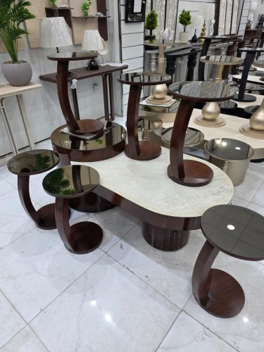 طاولات حبيتن كبيره مع 6 خدمات
