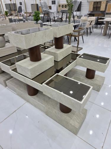 طاولات 4 صغار مع حبه كبيرة