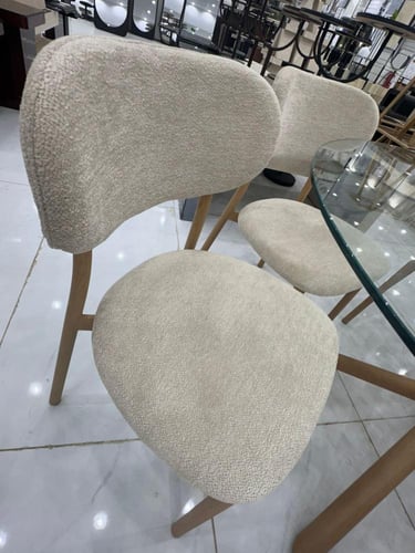 طاولة طعام قزاز 8 كراسي