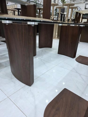 طاولات حديد 6 قطع new