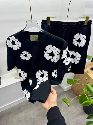 طقم شورت رجالي دينم تيرز