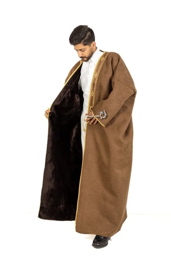 فروة رجالي وبر بروانش- اجعل أناقتك لا تضاهى مع فرو...