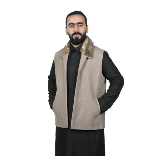 سديري بوتريه كشميري رجالي | تصميم فاخر للشتاء