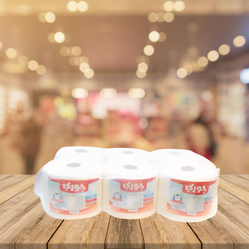 جوري كرتون رول مطبخ 700 جرام * 6 رول