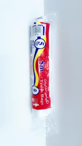 اكياس نفايات 5 جالون 180 حبة