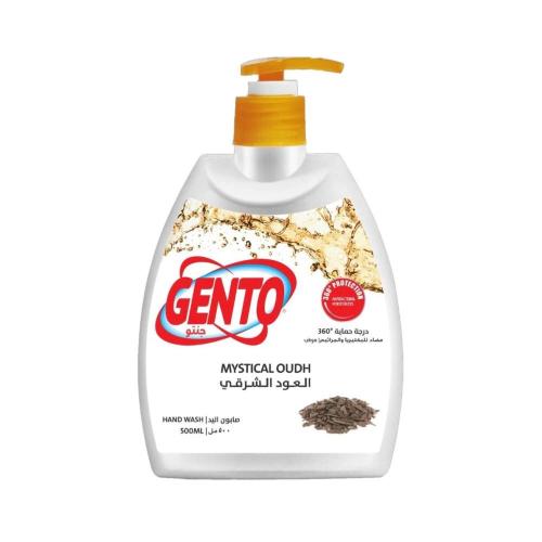 جنتو صابو اليد 500 مل العود الشرقي _ مضاد للبكتيري...