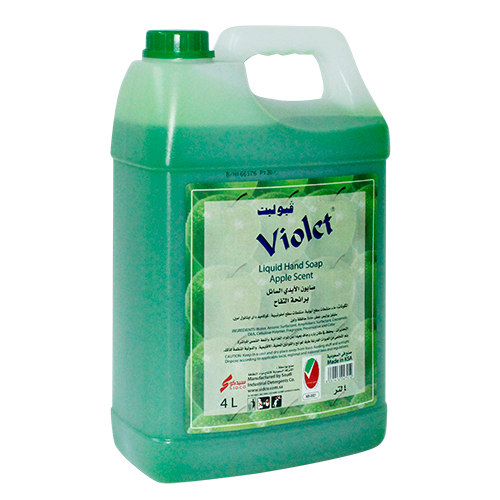 فيوليت صابون الايدي السائل 4 لتر برائحة التفاح