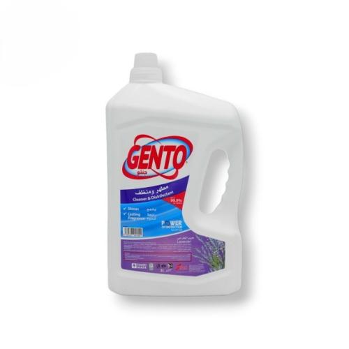 جنتو مطهر ومنظف 3 لتر برائحة الخزامى