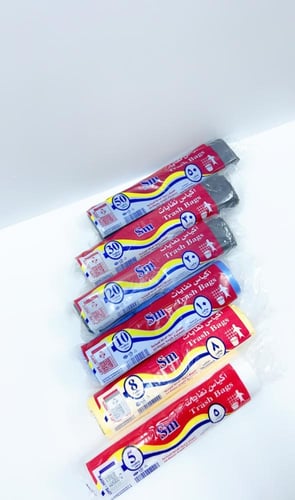 اكياس نفايات 30 جالون 600 جرام