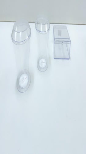 علب حلا بلاستيك 4 انش صغير