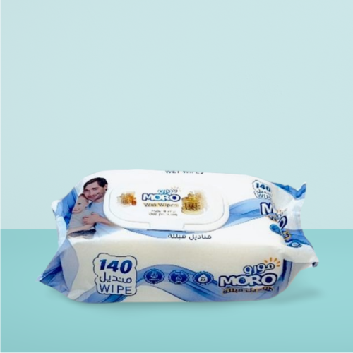مورو مناديل مبللة 140 منديل برائحة العود