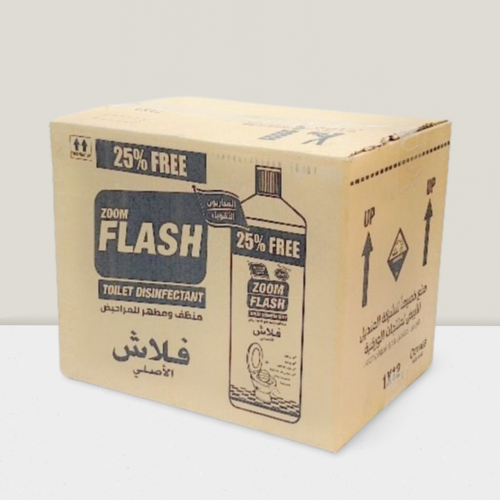 زوم فلاش منظف ومطهر للمراحيض 25 % مجانا * 12 حبة